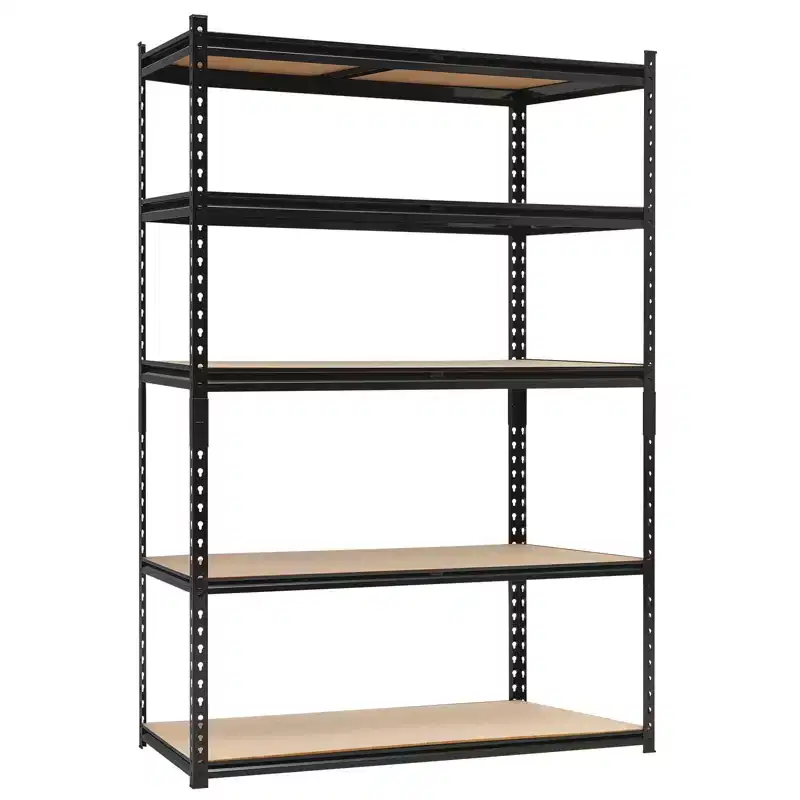 Garage Storage Shelves, Shelving Heavy Duty Metal Adjustable Garage Shelves, 5-Tier Adjustable Shelving, Metal Storage Utility Racks for Warehouse