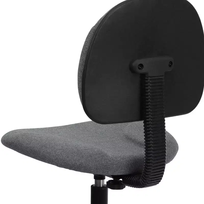 Adjustable Drafting Chair – Two Cylinder Heights, Mid-Back, Upholstered, 250 lb Capacity