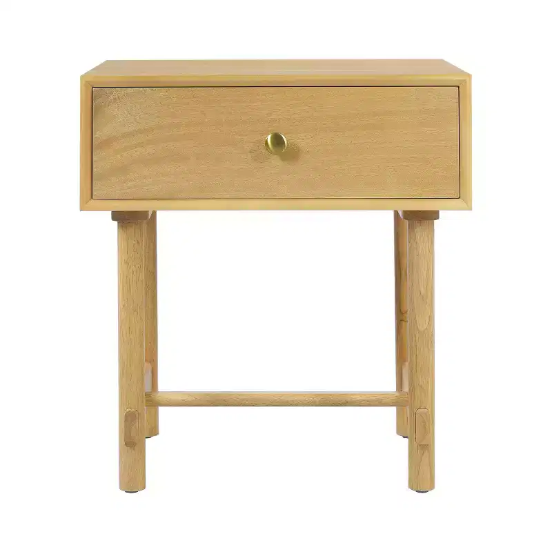 Christopher Knight Home Dawson Modern Scandinavian Solid Wood Nightstand with Drawer