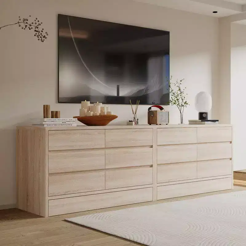 Rolling Storage Cabinet 9-Drawer