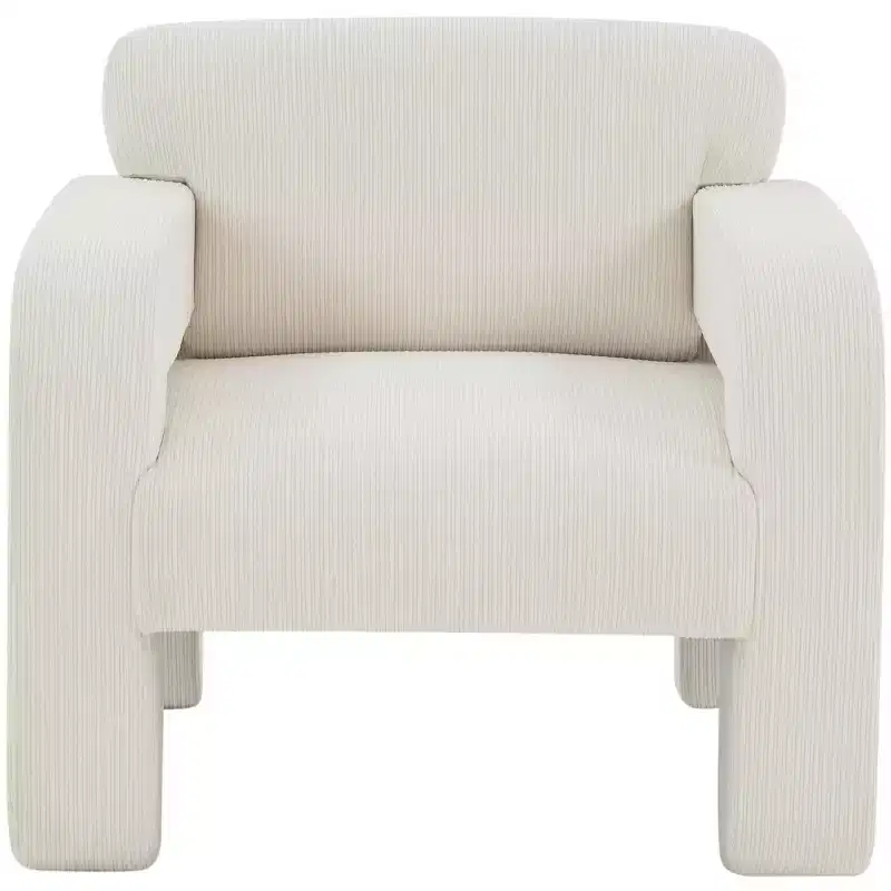 Petey Corduroy Accent Chair - SFV5109 - Safavieh Couture