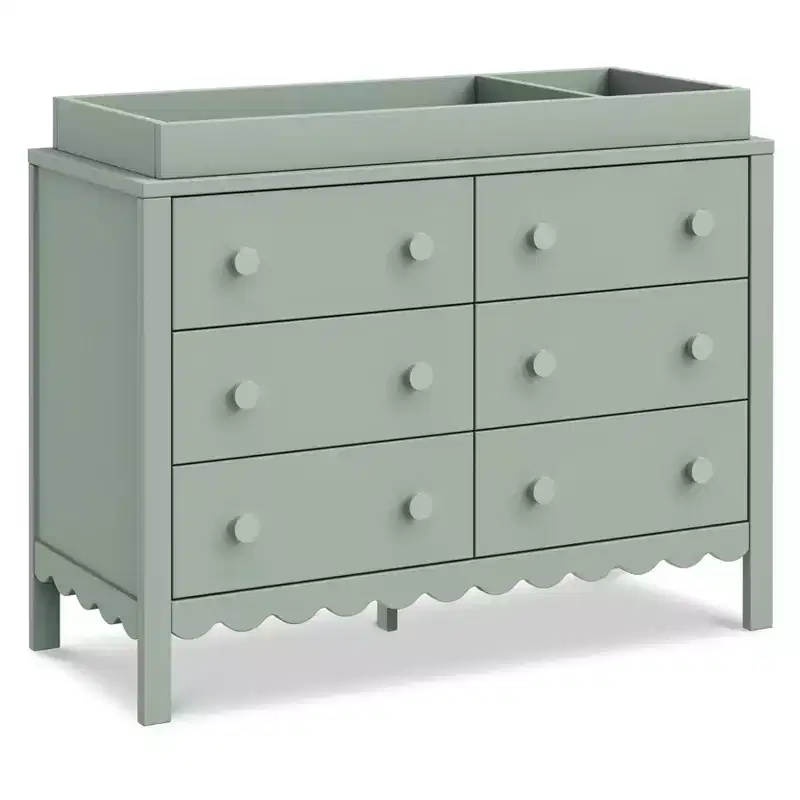 Scallop 6-Drawer Dresser