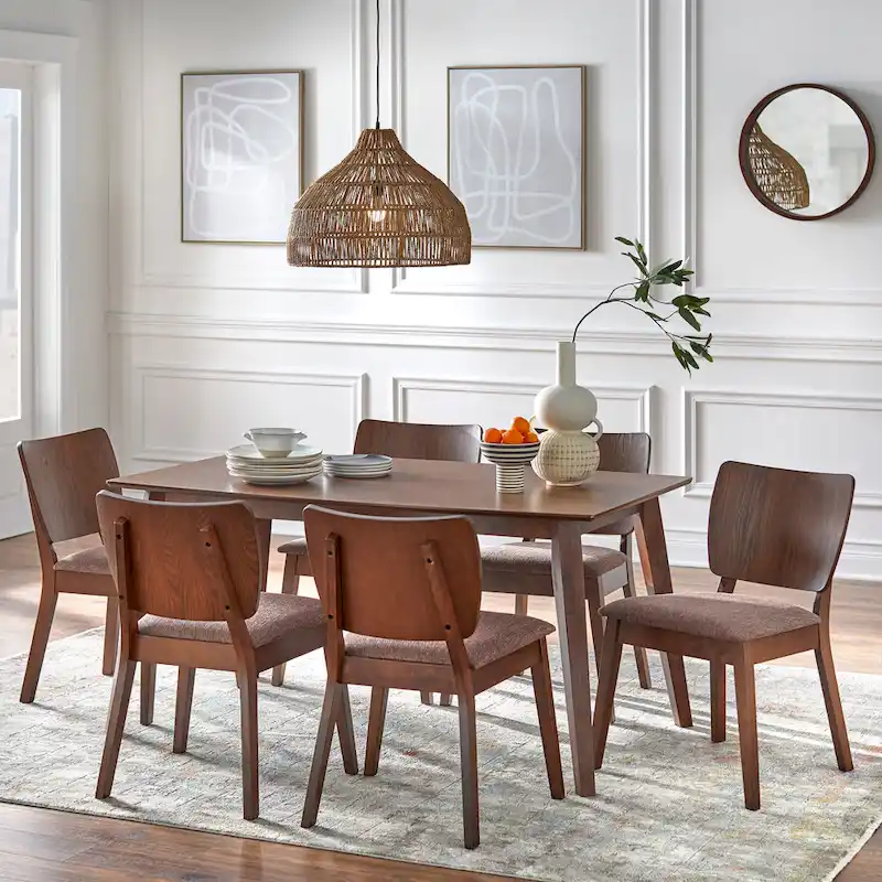 Simple Living Bernard Mid-Century Dining Table