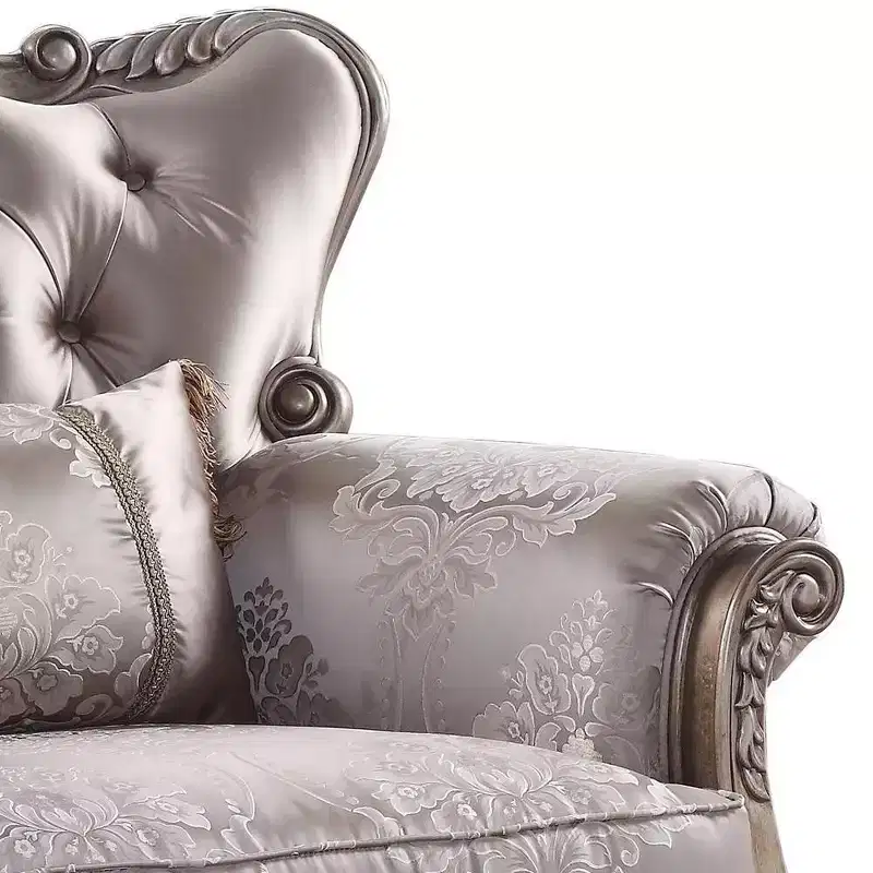 45 Jayceon Fabric Chair Champagne - Acme Furniture