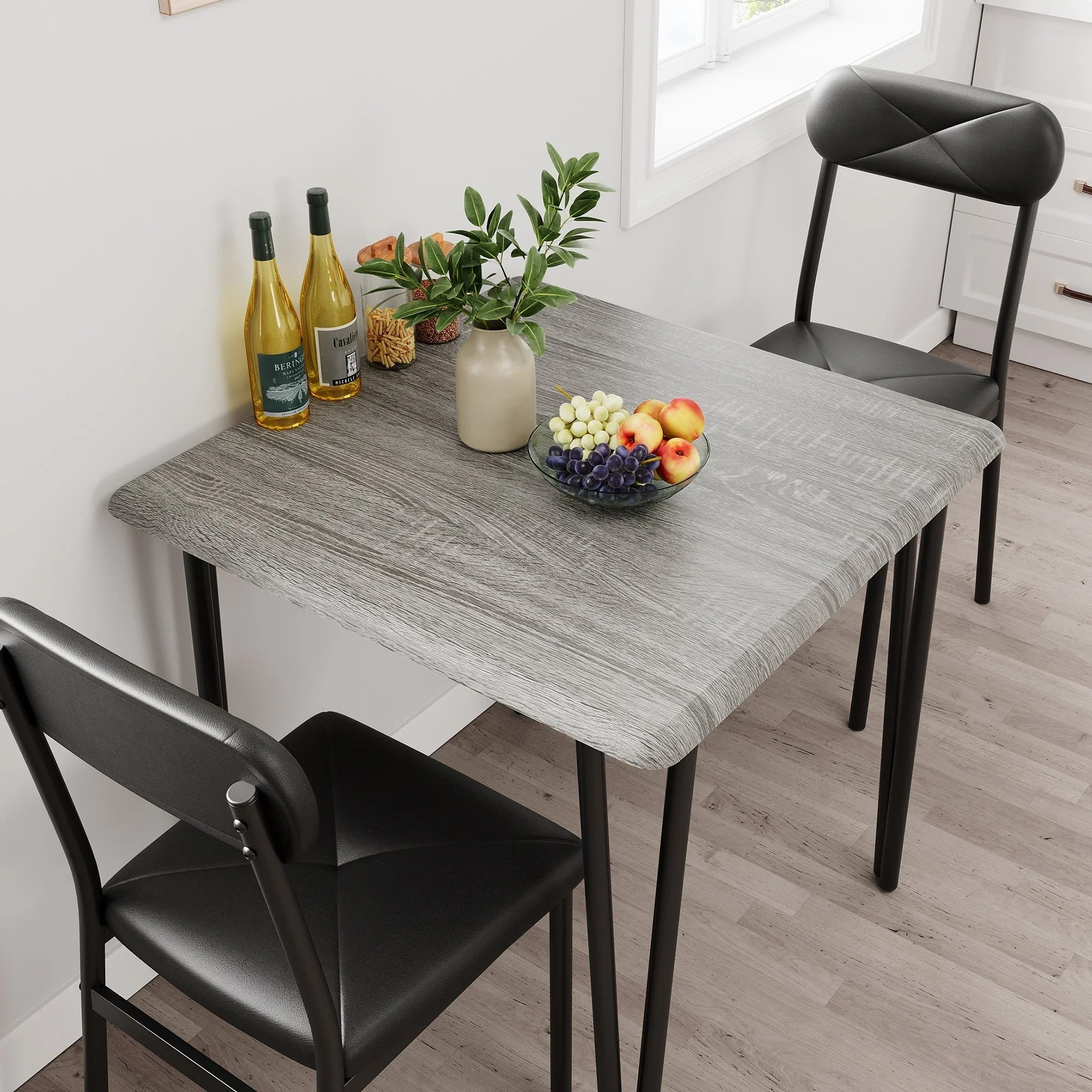 Modern kitchen Dinner Table Set for Dining Room - 3-Piece