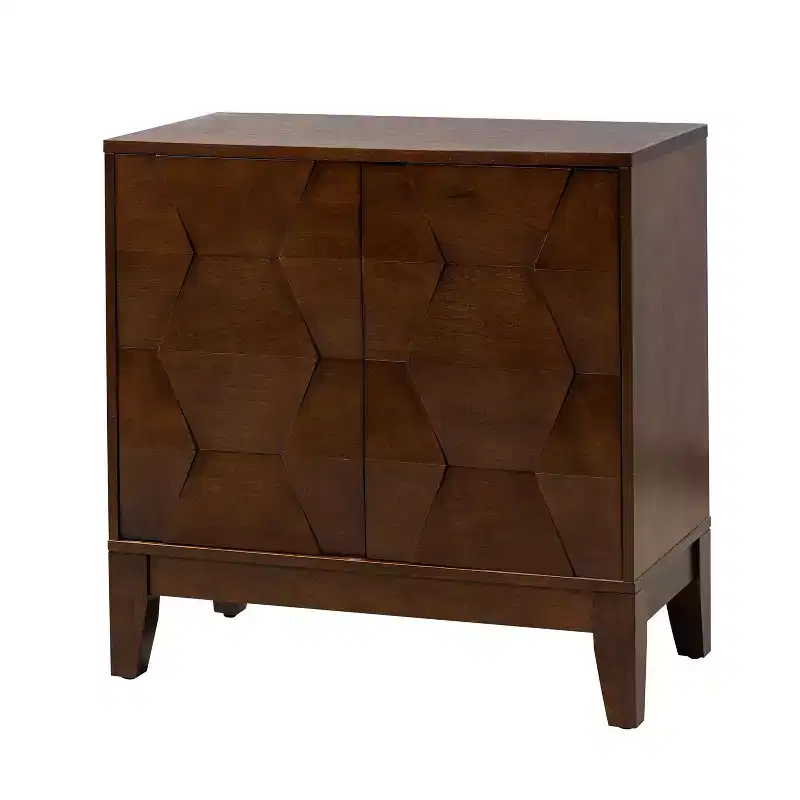 Lucinda 30'' Tall 2 - Door Accent Cabinet with Adjustable Shelves | HULALA HOME