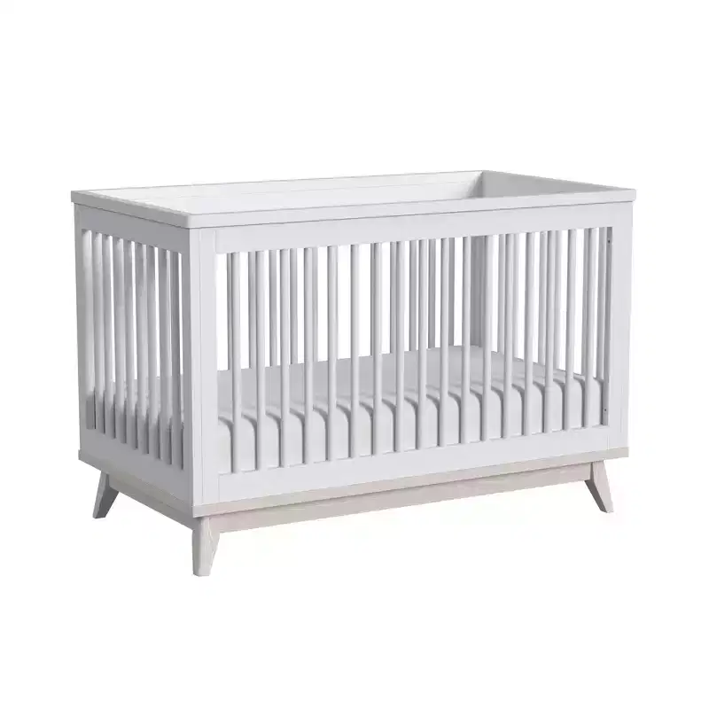 Westwood Baby | Rowan Cottage Crib Toddler Rail - Ash Linen