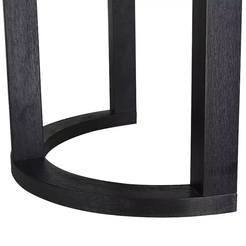 Christopher Knight Home Evat 95 Rubberwood Modern 8 Seater Rectangle Dining Table, Black