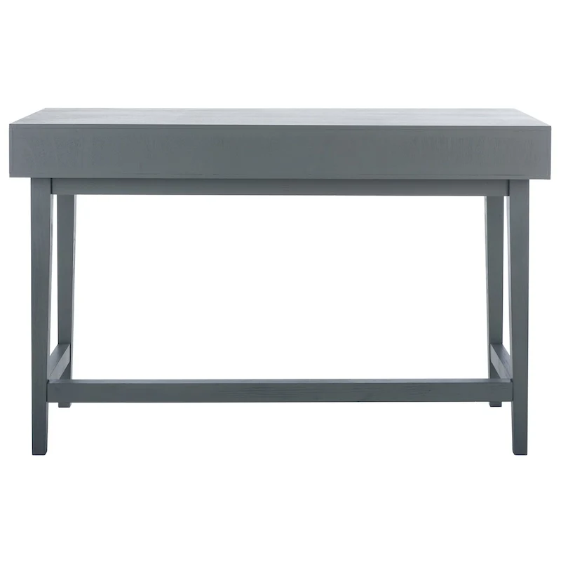 Delsie Mid-Century 3-Drawer Desk