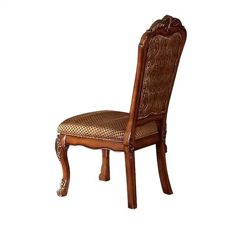 Acme Furniture Dresden Dining Chair Cherry Oak Finish