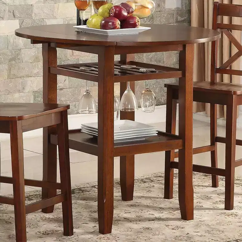 Acme Furniture 40 Tartys Dining Table Cherry