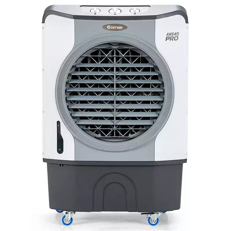Costway 3450CFMIndustrialEvaporativeCooler 4-in-1AirCoolingFan 45L Tank