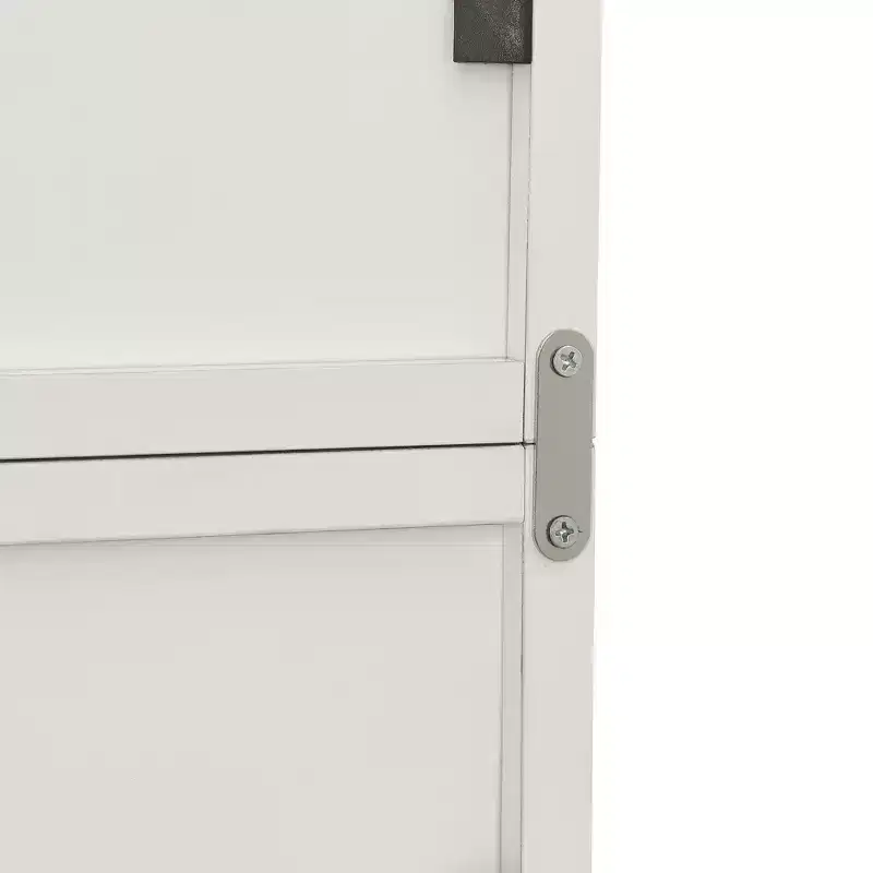 70.9 in.Tall Wood 4-Shelf Standard Bookcase with Shelves (Set of 2)