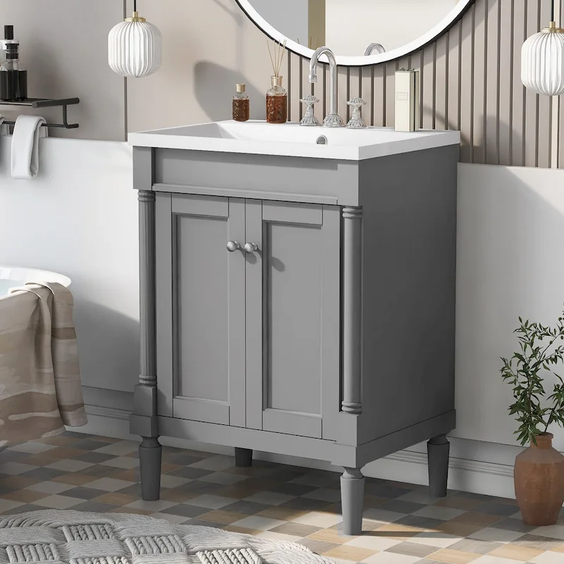 Single Sink Bathroom Vanity