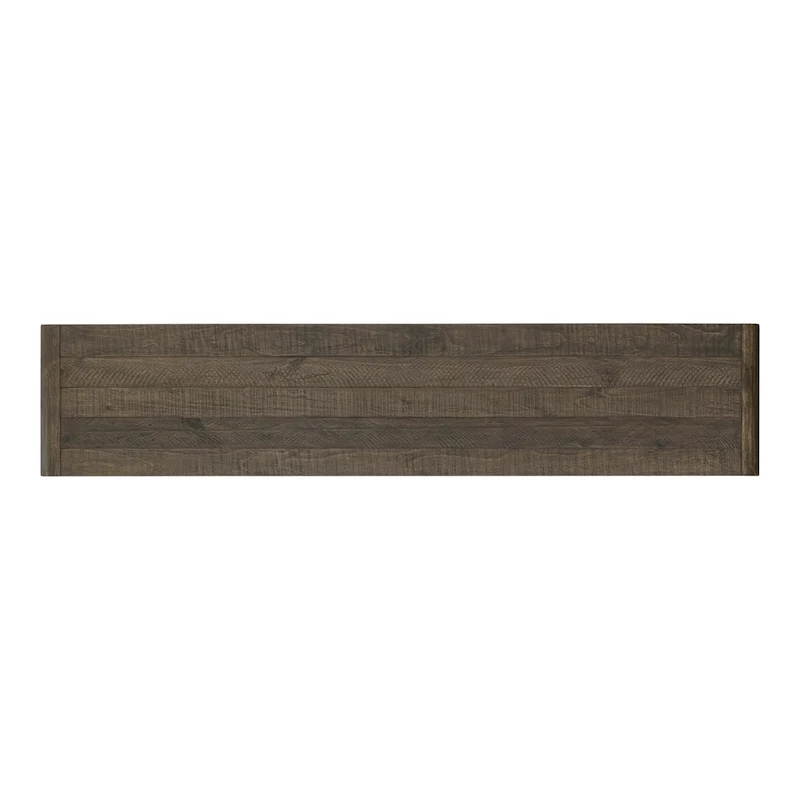 Aurelle Home Modima Rustic Rounded Edge Entertainment Center