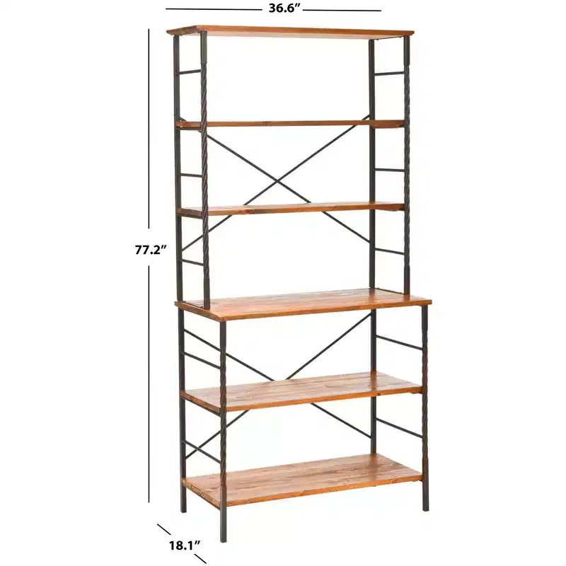 Bookshelf frame crafted of Fir Wood