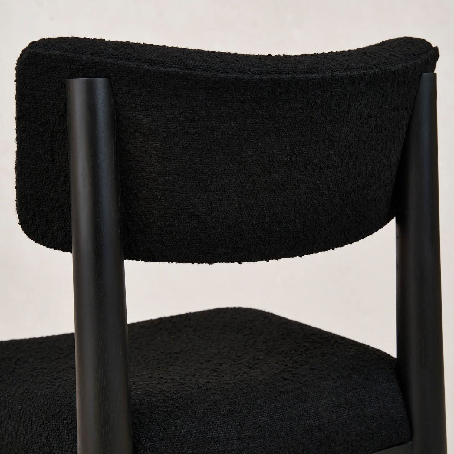 Dining Chair - Black - Perfect for long dinners and shared moments, this chair harmonizes form and function, turning your dining area into a haven...