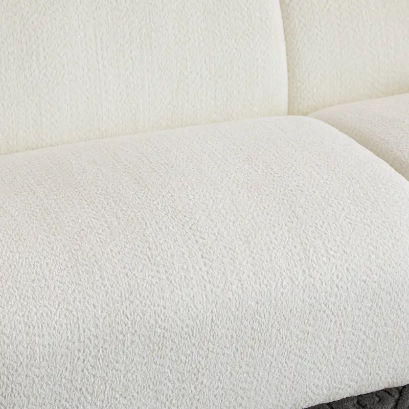 Christopher Knight Home - Tonson 83 3-Seater Wave Design Sofa