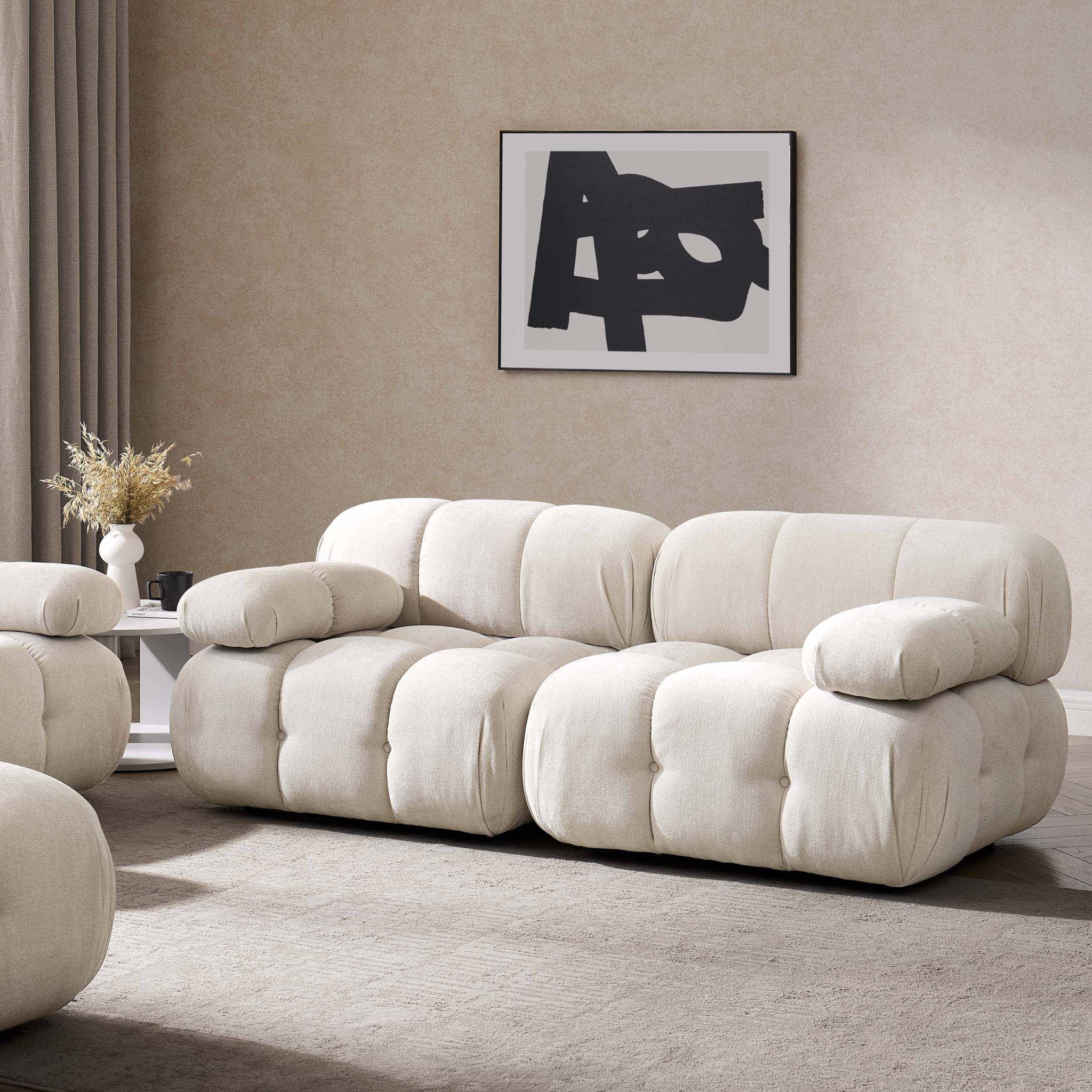 2 Seater Sofa - Ivory