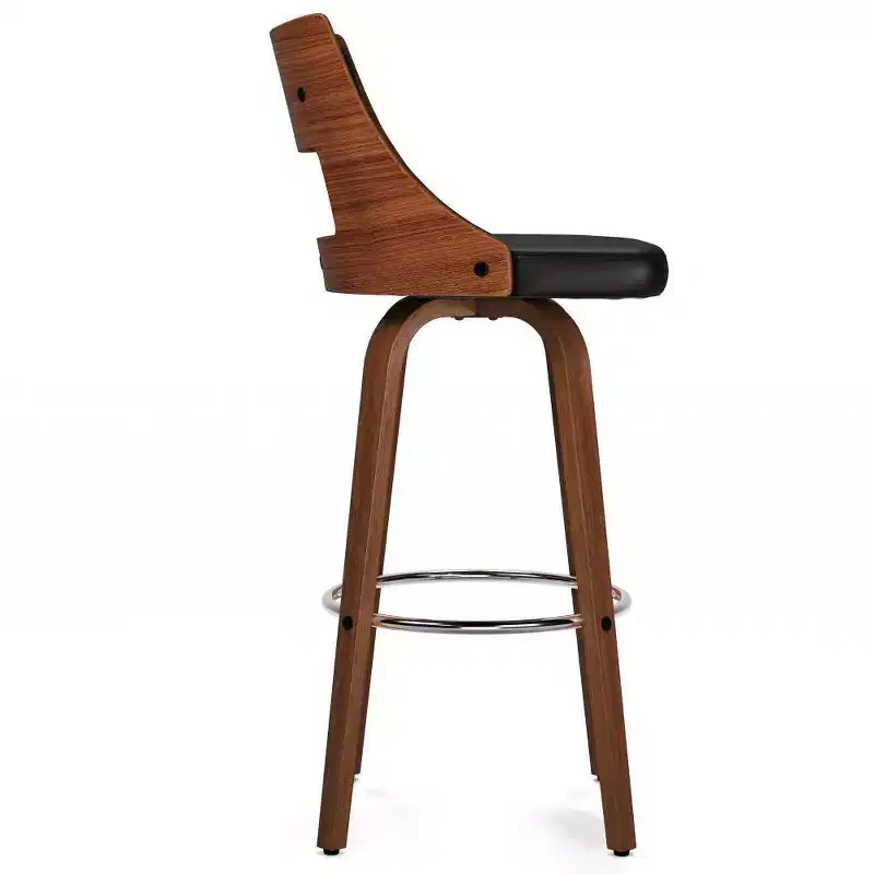 WyndenHall Set of 2 Kaydee Swivel Bar Stool