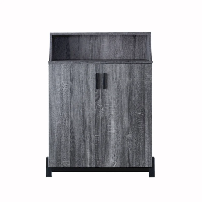 Sost Contemporary 5-shelf Shoe Cabinet by Furniture of America