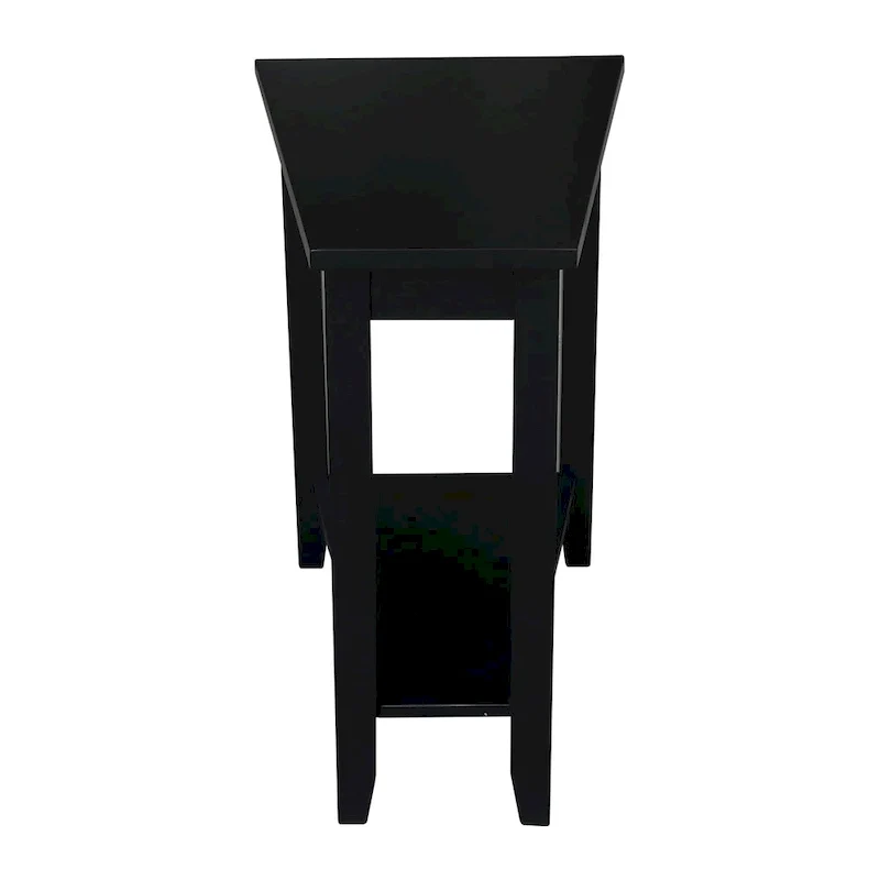 Keystone Solid Parawood Accent Table