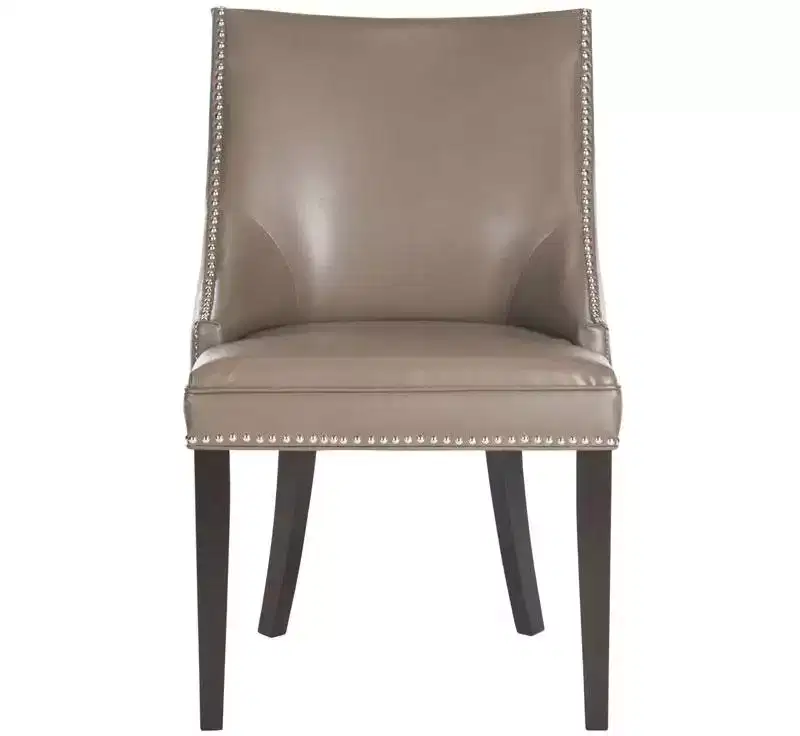 Afton 20 H Side Chair With Nail Head Trim (Set of 2) - MCR4715 - Safavieh Couture
