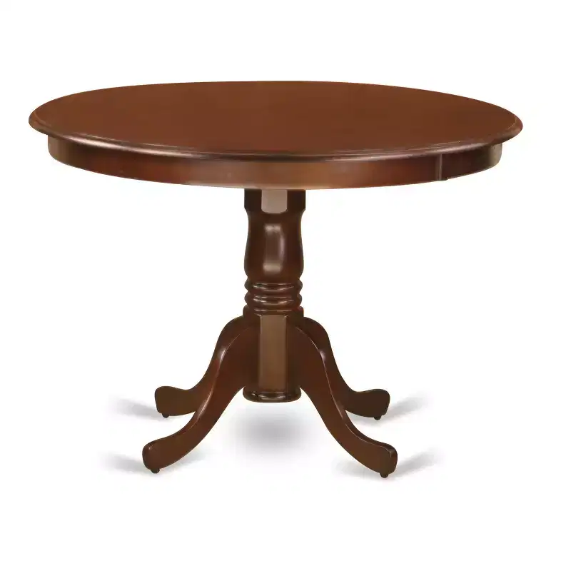 HomeStock Modern Dining Table Set With 2 Linen Chairs