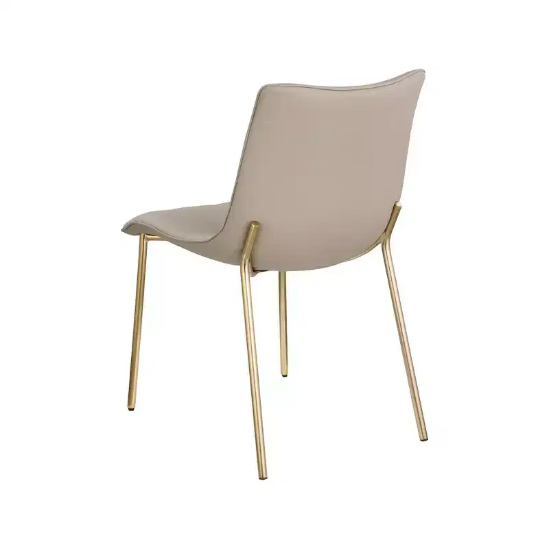 Meridian Furniture,Isla Vegan Leather Dining Chair, Set of 2