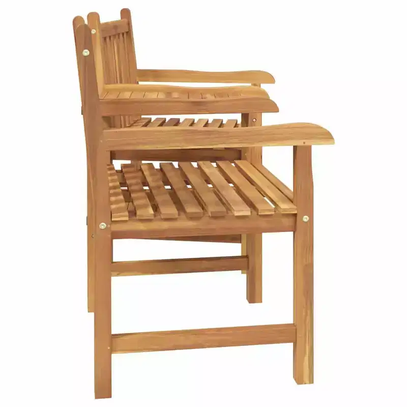 vidaXL Chair Brown 59.84 x 24.80 x 35.04 in Solid Teak Wood