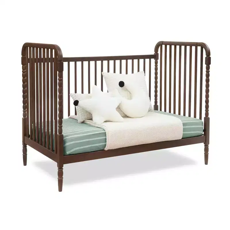 4-in-1 Convertible Crib – Solid Pine, GREENGUARD Gold