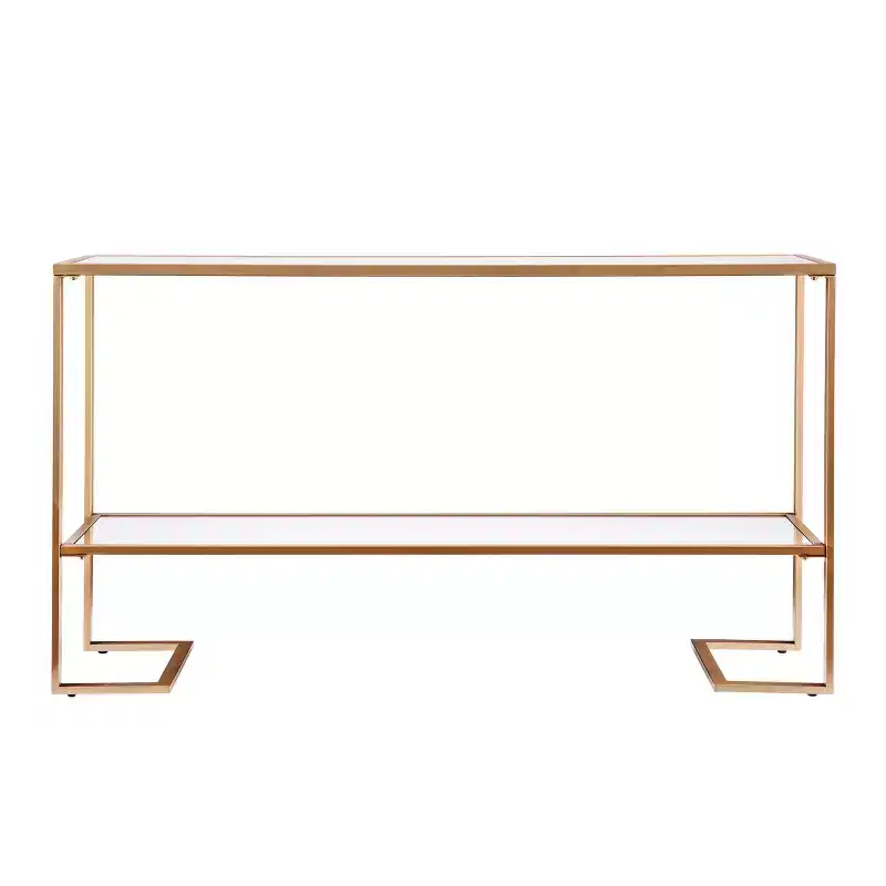 Horten Glam Narrow Console - Gold - SEI