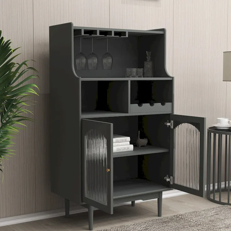 Wine cabinet with Removable wine rack