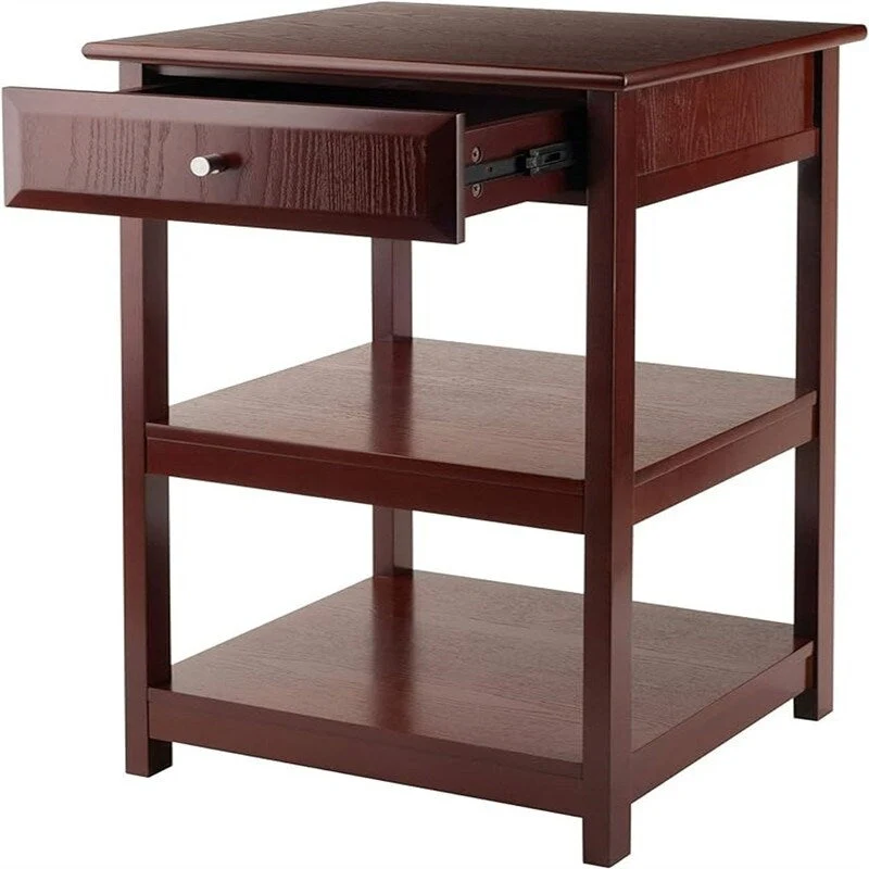 Desk Side Wire Machine Stand - 20.2D x 20.8W x 30.7H