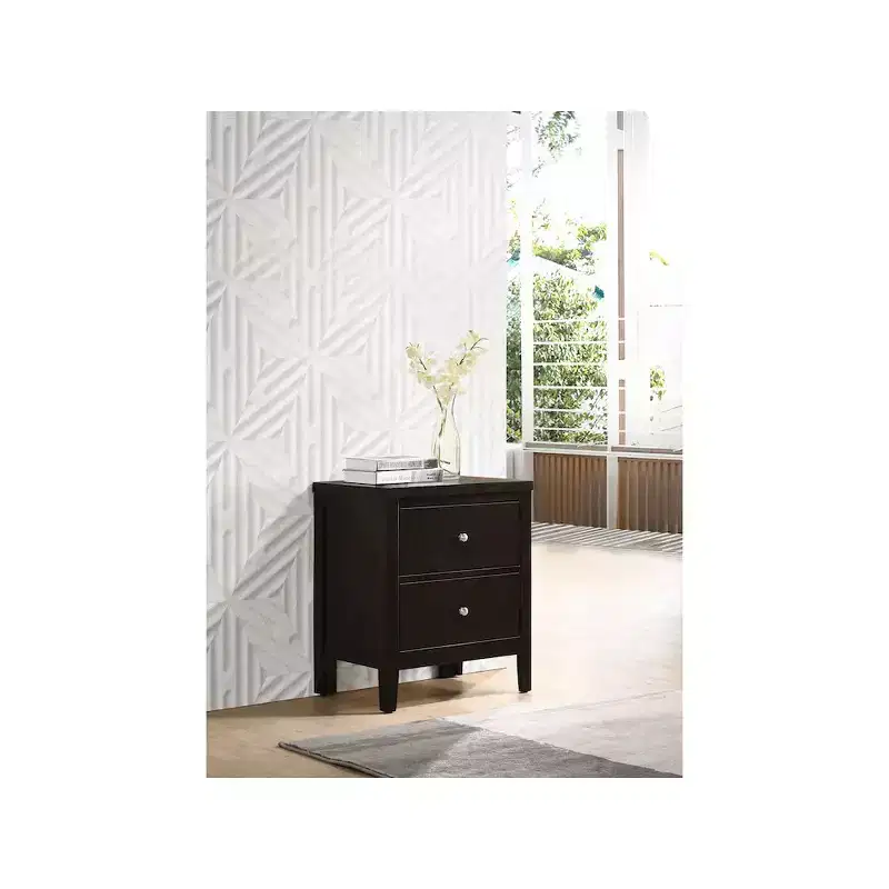 Coaster,Carlton 2-drawer Nightstand Cappuccino