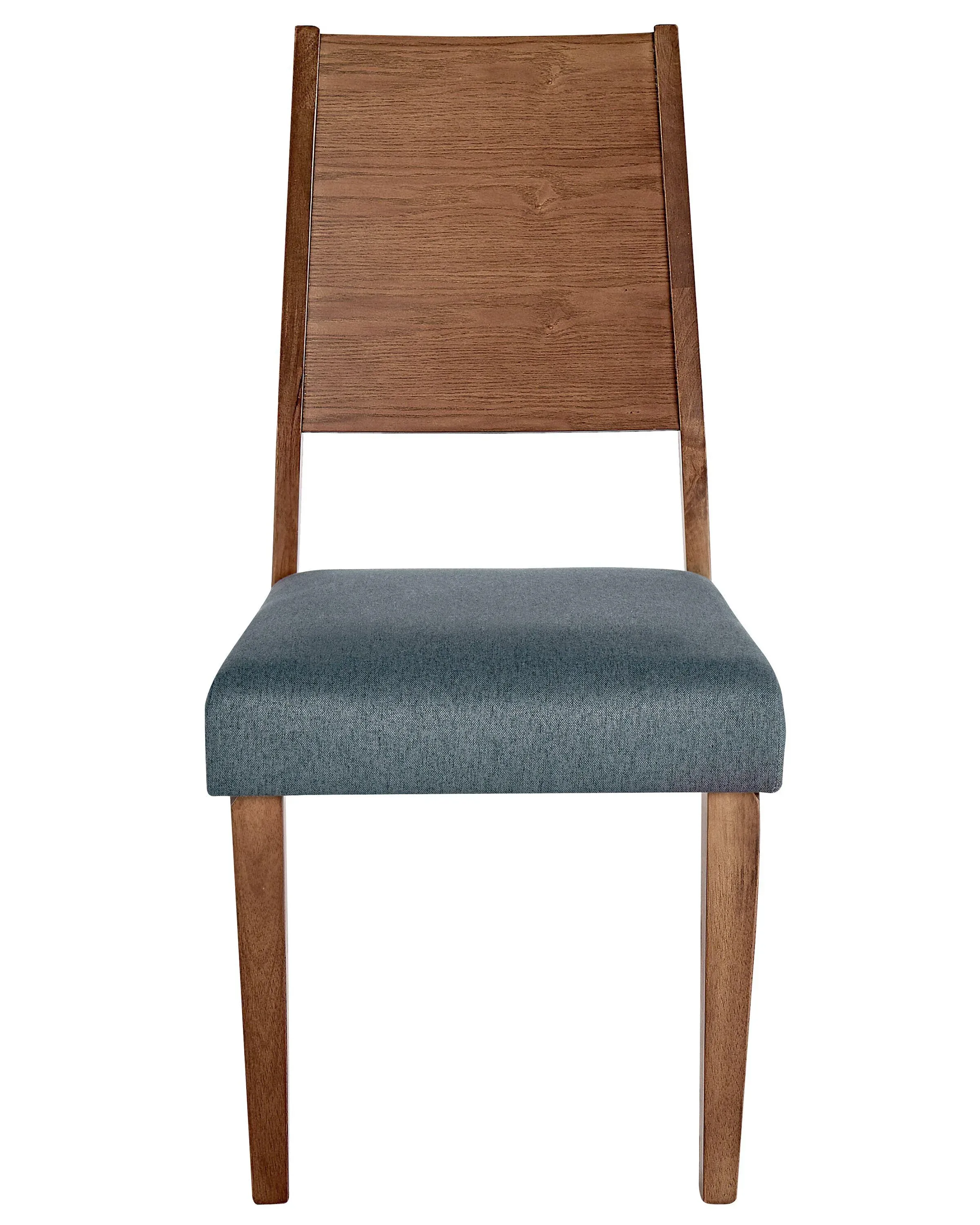 Set di 2 sedie da pranzo Legno Grigio