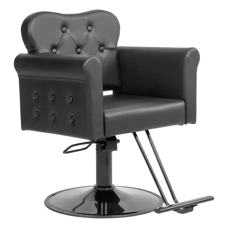 PVC Hydraulic Swivel Salon Chair 27.6