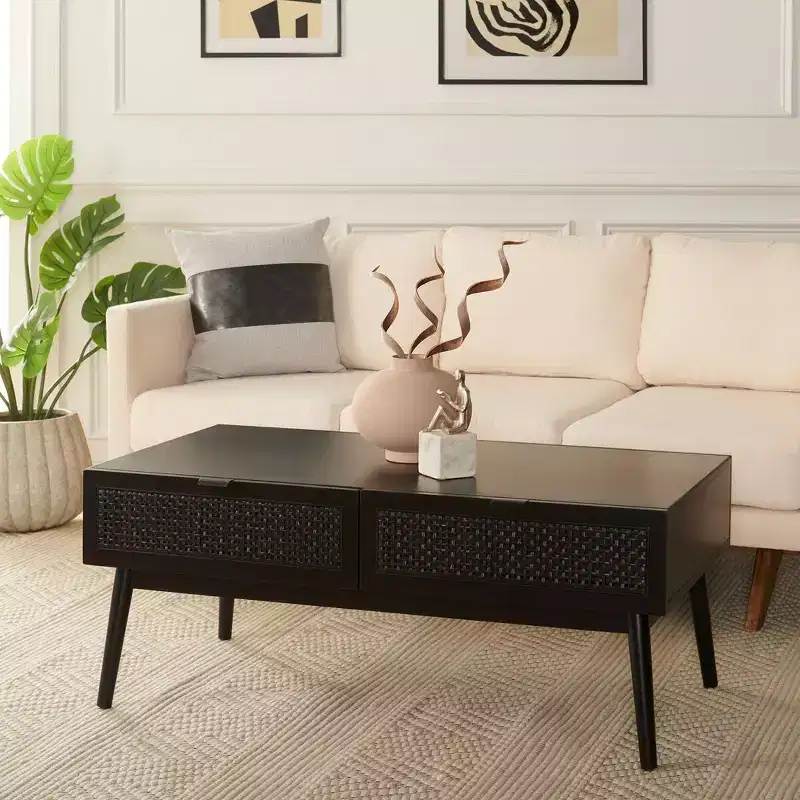 Baisley 2 Drawer Coffee Table - Safavieh