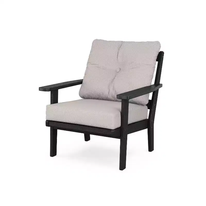POLYWOOD Prairie Deep Seating Outdoor Patio Club Chair