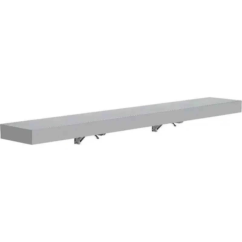 304 Stainless Steel Folding Dispensing Rack, Wall Mounted Food Truck Window Rack/Serving Rack, Food Trucks, Grills, Restaurants