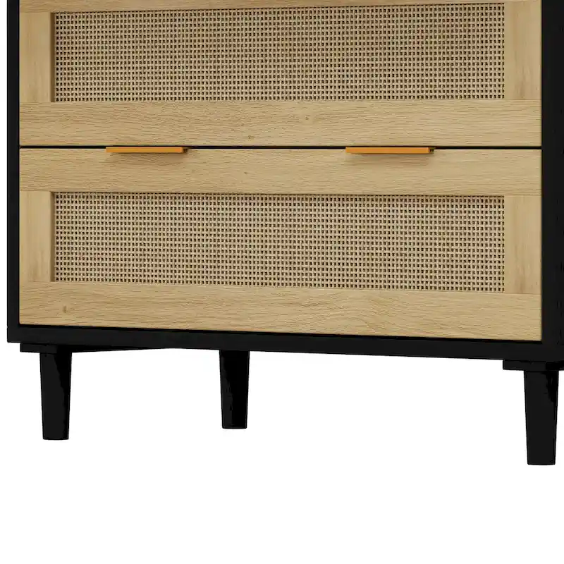 31.50L 3-Drawers Rattan Cabinet