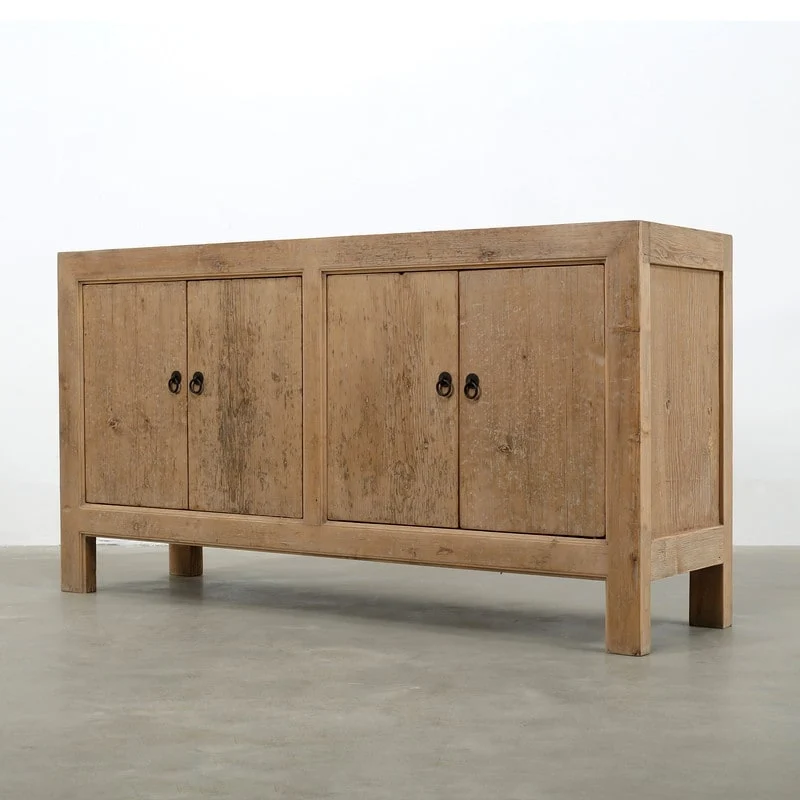67 Capri 4 Door Sideboard, Weathered Natural