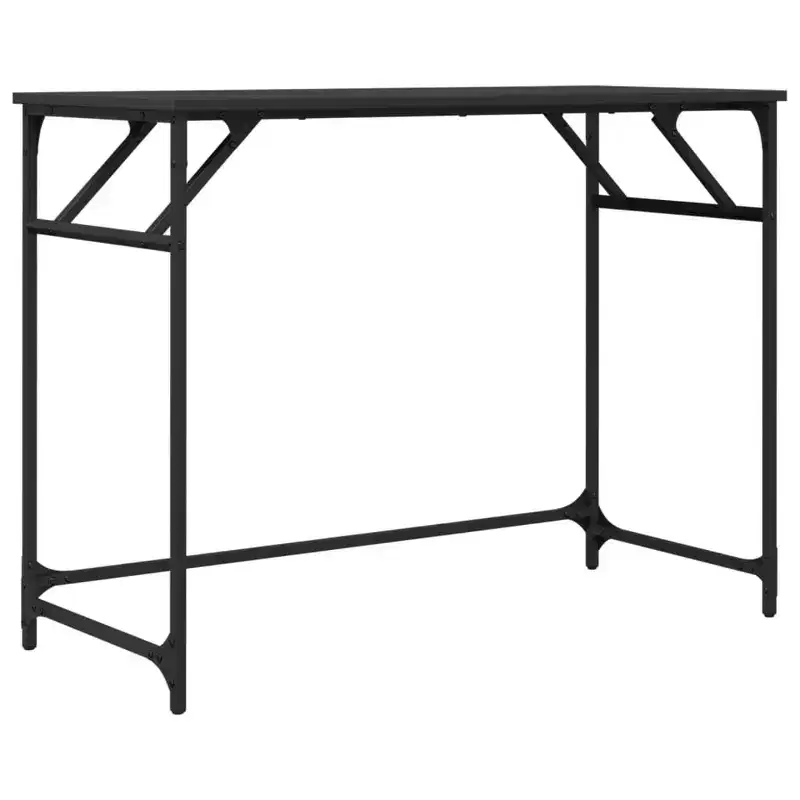Desk Accent Table Furniture Engineered Wood and Powder-coated Steel
