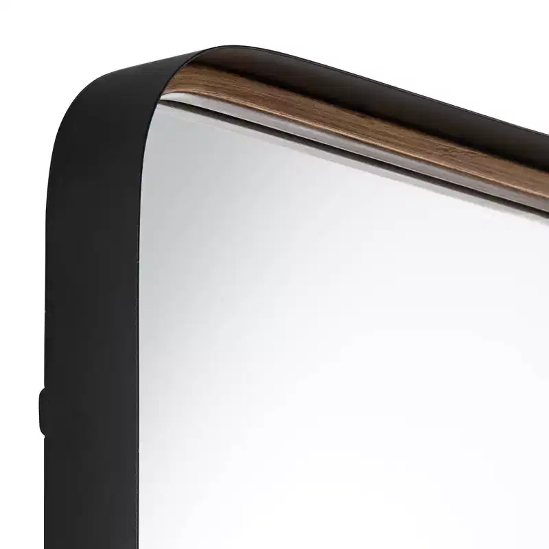 Uttermost Andi Gold and Black 24 x 38 Rectangular Wall Mirrors Set of 2
