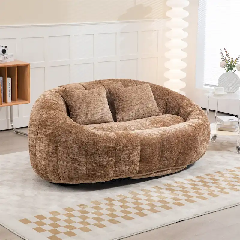 Bean Bag Chair with Foam Filling