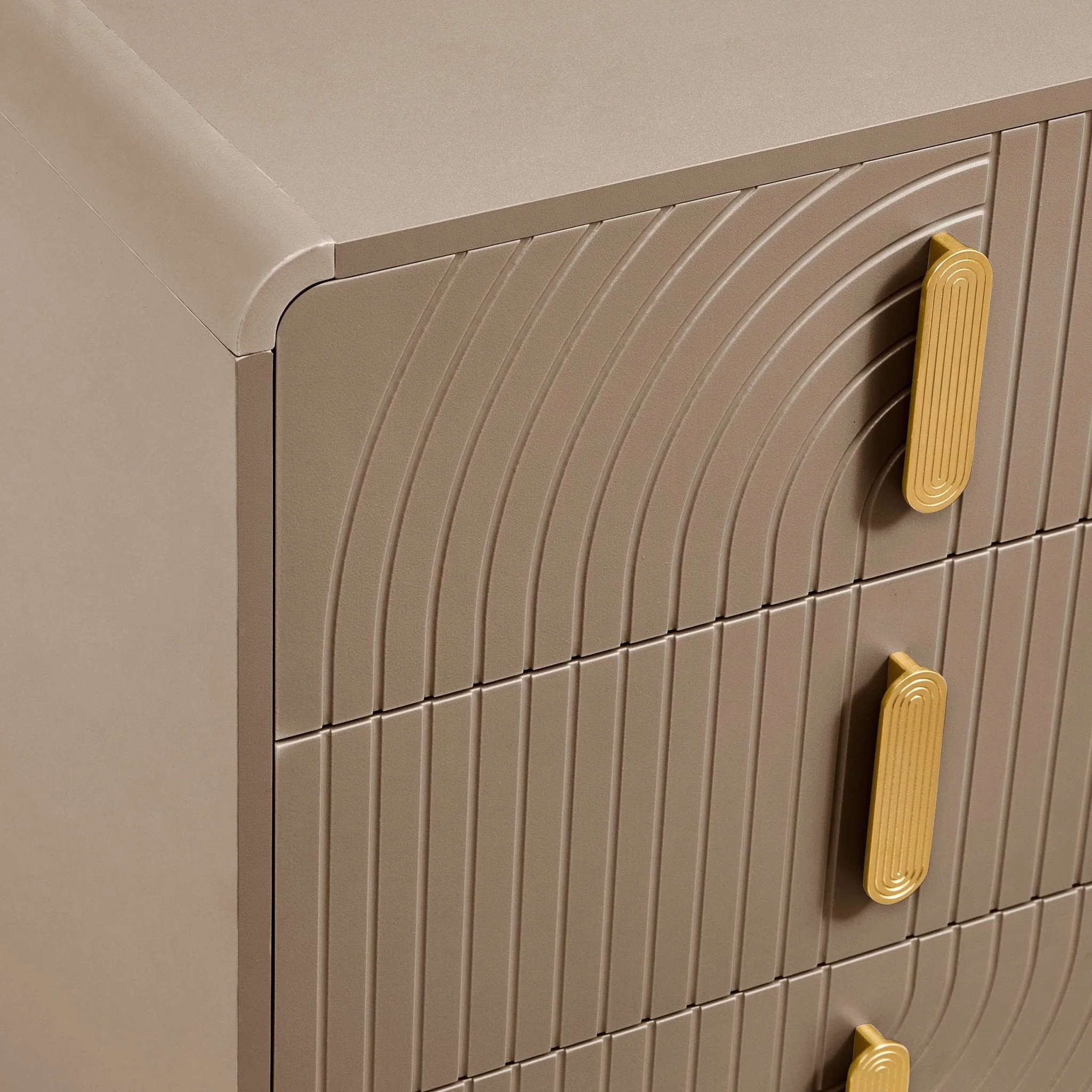 6 Drawer Chest - Taupe
