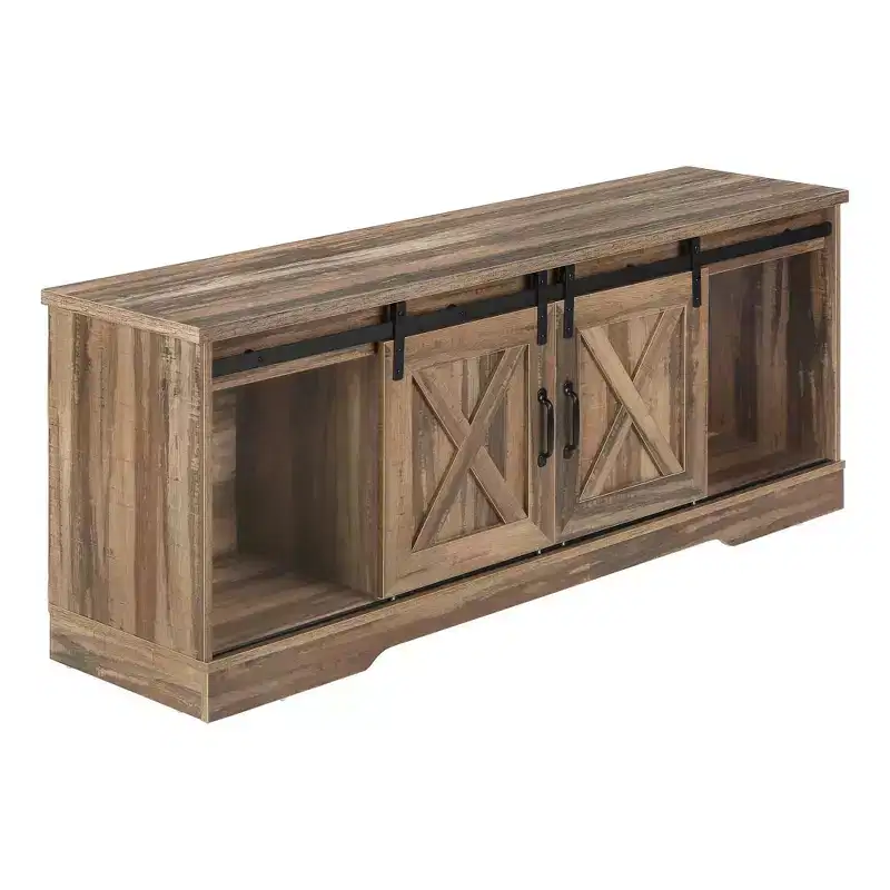 Reclaimed Wood Look TV Stand for TVs up to 60