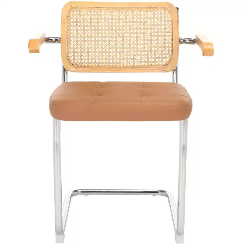 Coralia Dining Arm Chair - Set of 2 - DCH1102 - Cognac/Natural - Safavieh