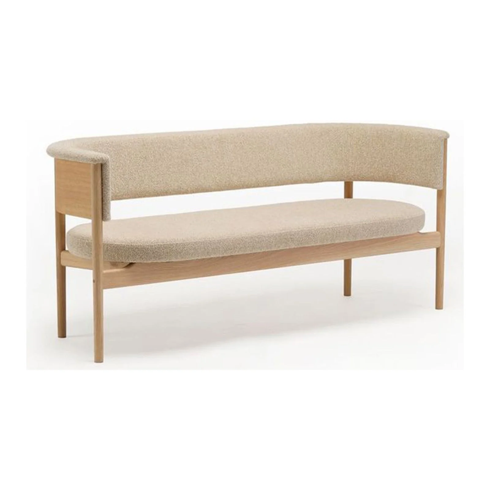 Bench-With backrest and armrests