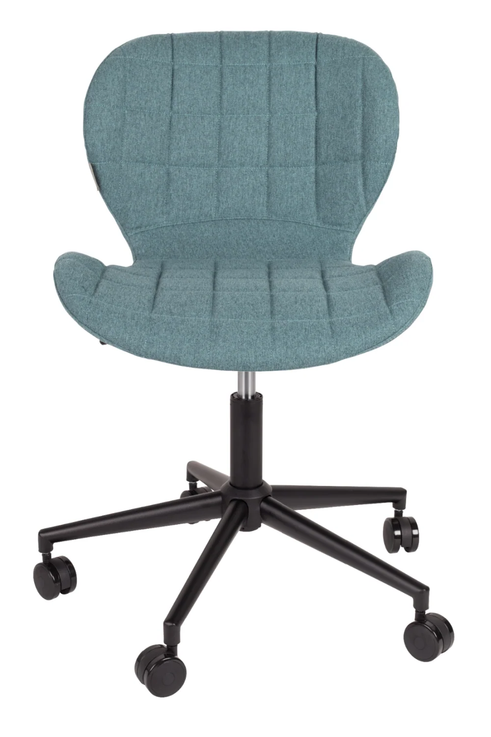 Faux Leather Bucket Seat Office Chair with Adjustable Height